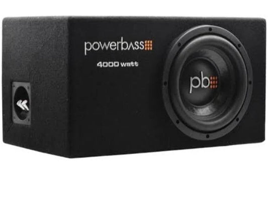 Powerbass 8" 4000W SVC Subwoofer + Box PB8BX