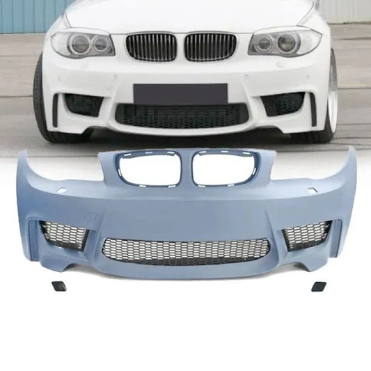 Bmw E82 1M Style Front Bumper (Unpainted)