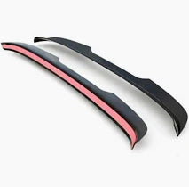 VW Tiguan R / R-Line Gloss Black Roof Spoiler Extension