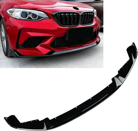 BMW G42 2-Series Front Lip M-Sport Style Gloss Black