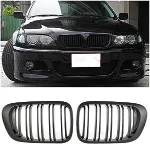 BMW E46 2 Door Coupe Mk1 M4 Style Kidney Grills