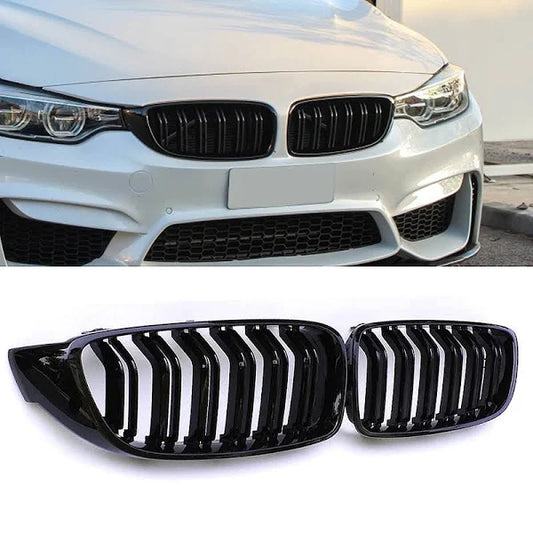 BMW F32 M3 STYLE GRILLE GLOSS BLACK