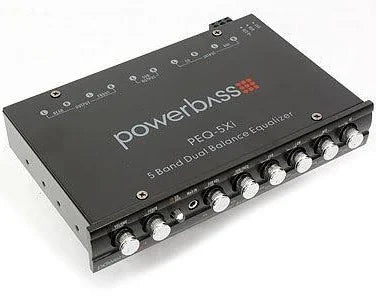 Powerbass 5 Band Dual Equalizer PEQ-5Xi