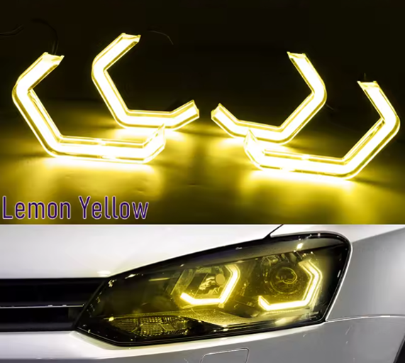 VW POLO ANGEL RINGS SET OF 4 (Polo Bujwa, Vivo, Polo 6)