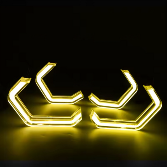 VW POLO ANGEL RINGS SET OF 4 (Polo Bujwa, Vivo, Polo 6)